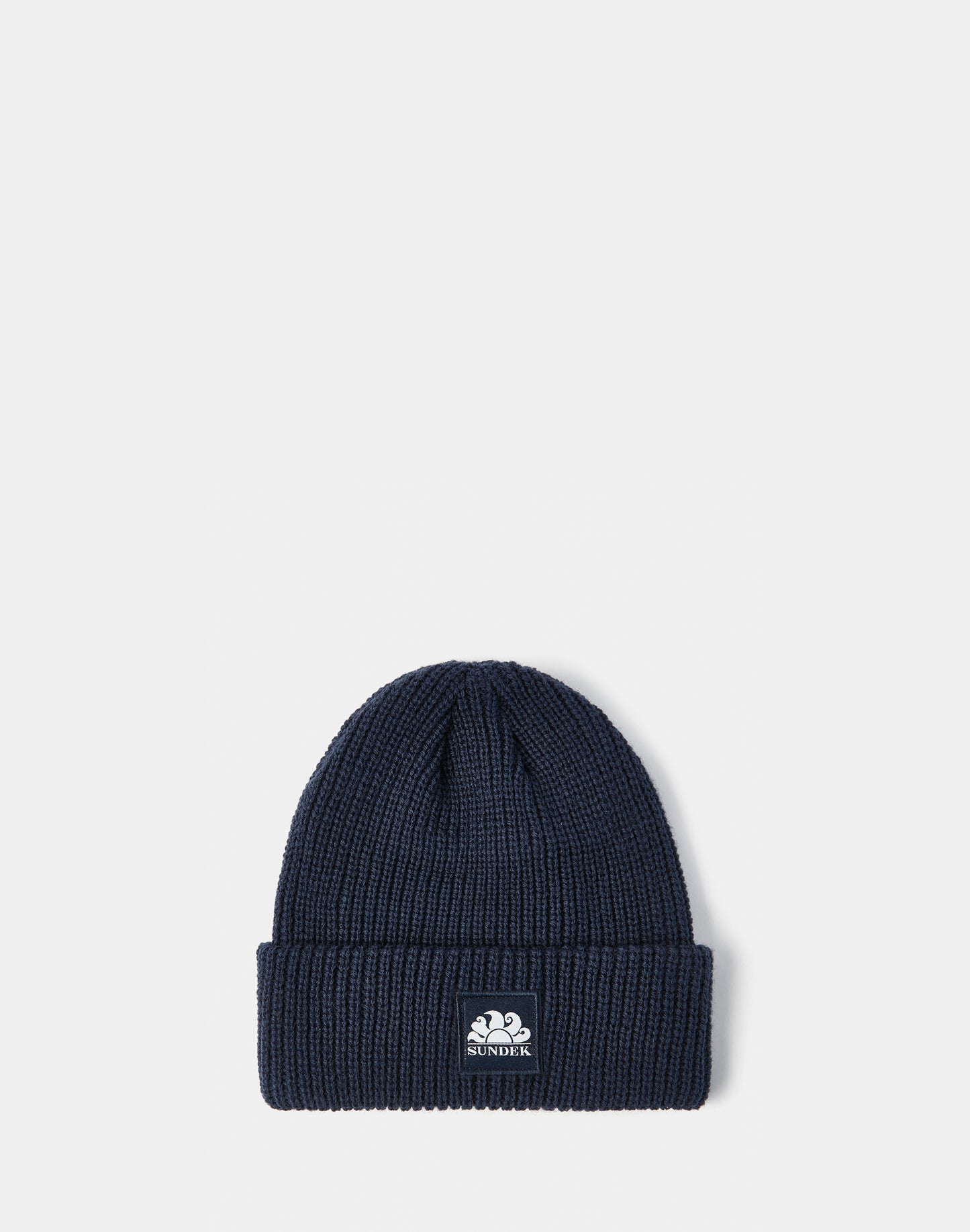 RIBBED CHILD'S HAT WITH LOGO