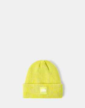 RIBBED CHILD'S HAT WITH LOGO