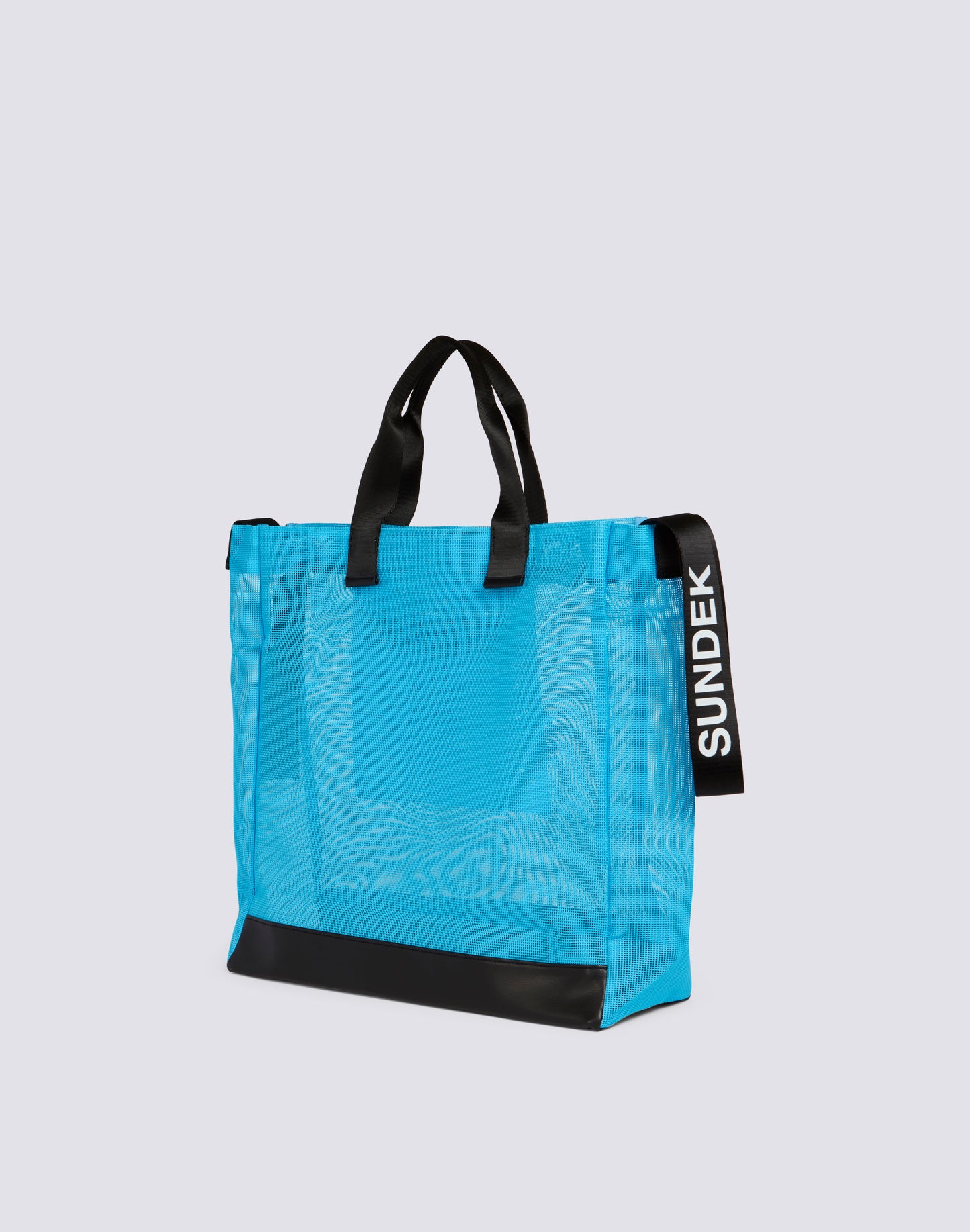 BORSA DA SPIAGGIA IN MESH CON LOGO