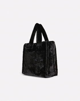 SHOPPING BAG IN ECO-FUR