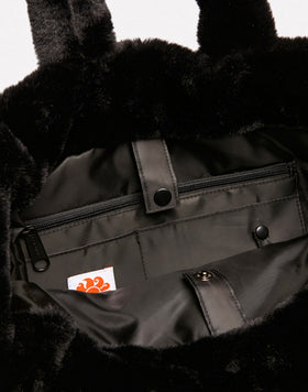 SHOPPING BAG IN ECO-FUR