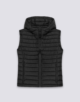 GILET À CAPUCHE POUR FEMME