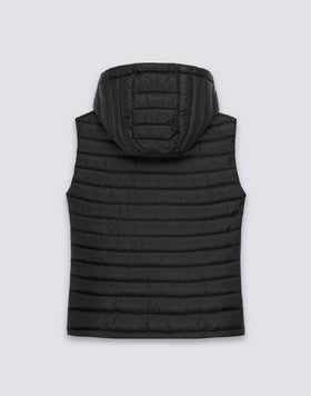 GILET À CAPUCHE POUR FEMME