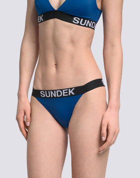 SARITA - HIGH-CUT BOTTOMS WITH ELASTIC JACQUARD LOGO