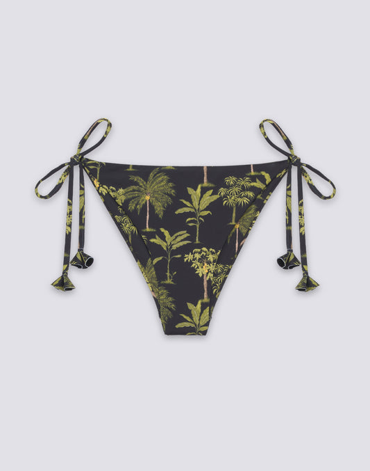 ANITA - BOTANICAL PRINT ADJUSTABLE STRING BIKINI BOTTOMS
