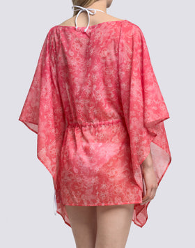 ROBE FEMME À MANCHES PAPILLON MOTIF HIBI PAISLEY