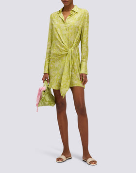 ABITO CAMICIA DA DONNA IN VISCOSA FANTASIA HIBI PAISLEY