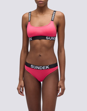 CARMEL SLIP DE BAIN AVEC LOGO SUR L'ÉLASTIQUE