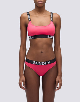 CARMEL SLIP DE BAIN AVEC LOGO SUR L'ÉLASTIQUE