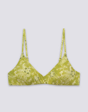 LAUDERDALE - HAUT DE MAILLOT DE BAIN BRALETTE MOTIF HIBI PAISLEY BANDANA