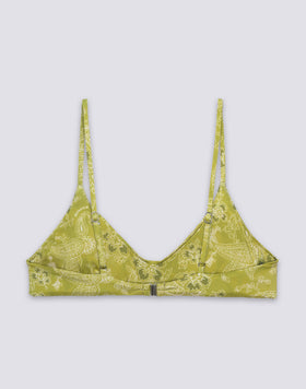LAUDERDALE - HAUT DE MAILLOT DE BAIN BRALETTE MOTIF HIBI PAISLEY BANDANA