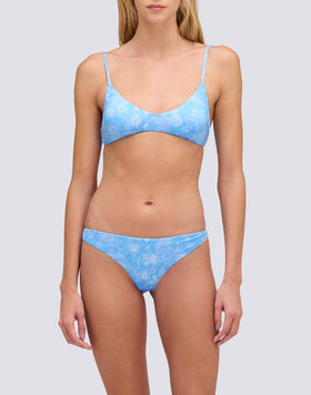 SANIBELI - SLIP DE BIKINI MOTIF PAISLEY BANDANA
