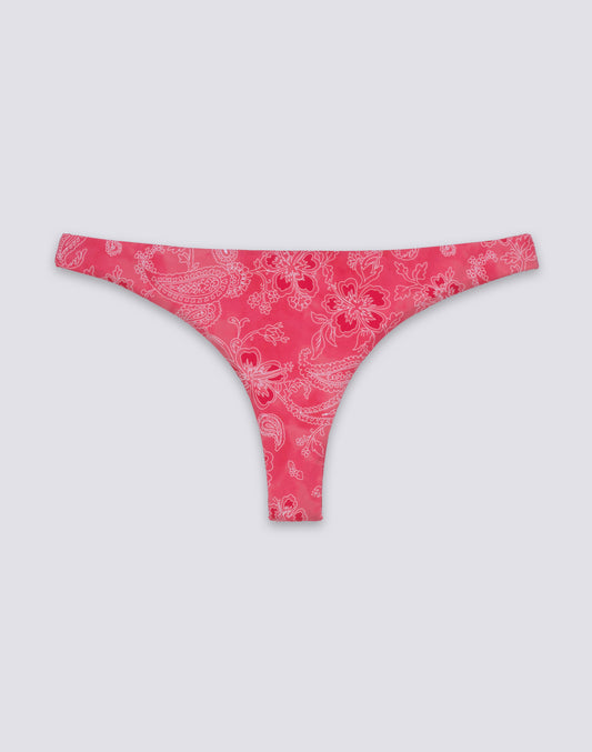 SANIBELI - SLIP DE BIKINI MOTIF PAISLEY BANDANA
