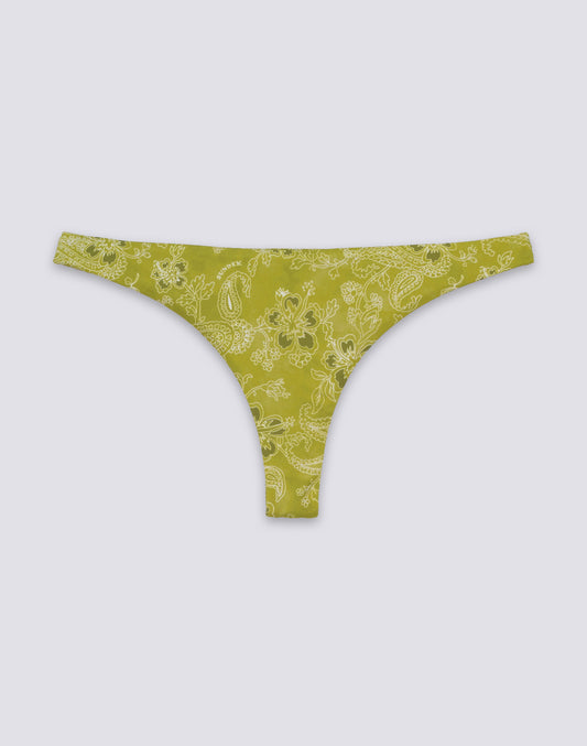 SANIBELI - SLIP BIKINI FANTASIA PAISLEY BANDANA