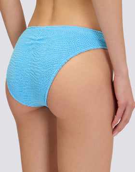 EMBOSSED FABRIC CULOTTE BOTTOMS