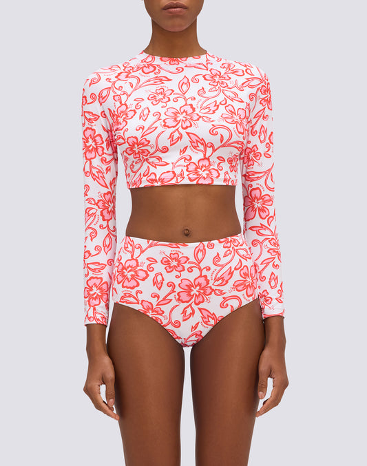 LORY - RASHGUARD DONNA CON STAMPA SK23