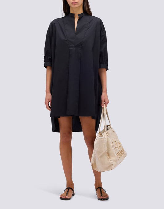 ABITO BLUSA IN POPELINE