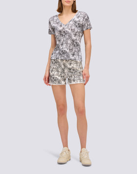 SHORTS STAMPA FLEUR DE JOIE