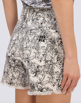 SHORTS STAMPA FLEUR DE JOIE