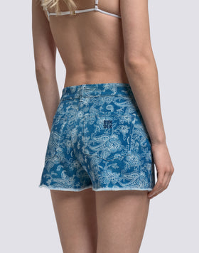 SHORT FEMME À MOTIFS HIBI PAISLEY