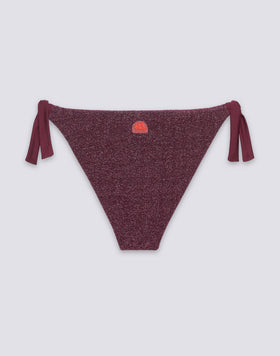 BEA - BIKINI SLIP CON FIANCHI REGOLABILI IN LUREX