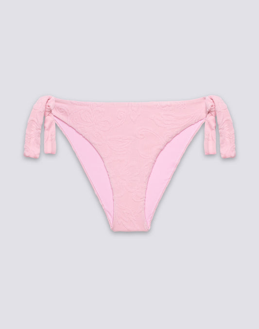 BEA - JACQUARD TERRY CLOTH BIKINI BOTTOMS WITH SK23 PATTERN