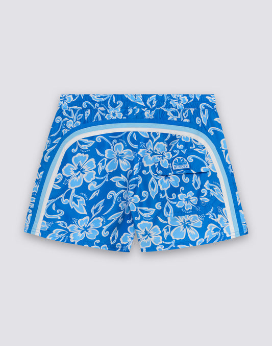COAST - SHORT DE BAIN REPREVE® AVEC IMPRIMÉ HIBISCUS SK23