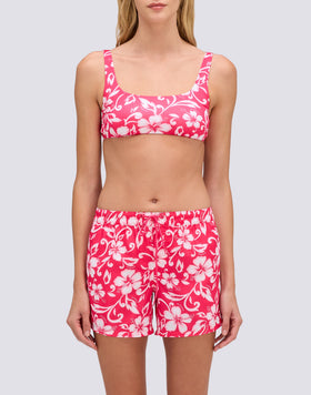 COAST - SHORT DE BAIN REPREVE® AVEC IMPRIMÉ HIBISCUS SK23