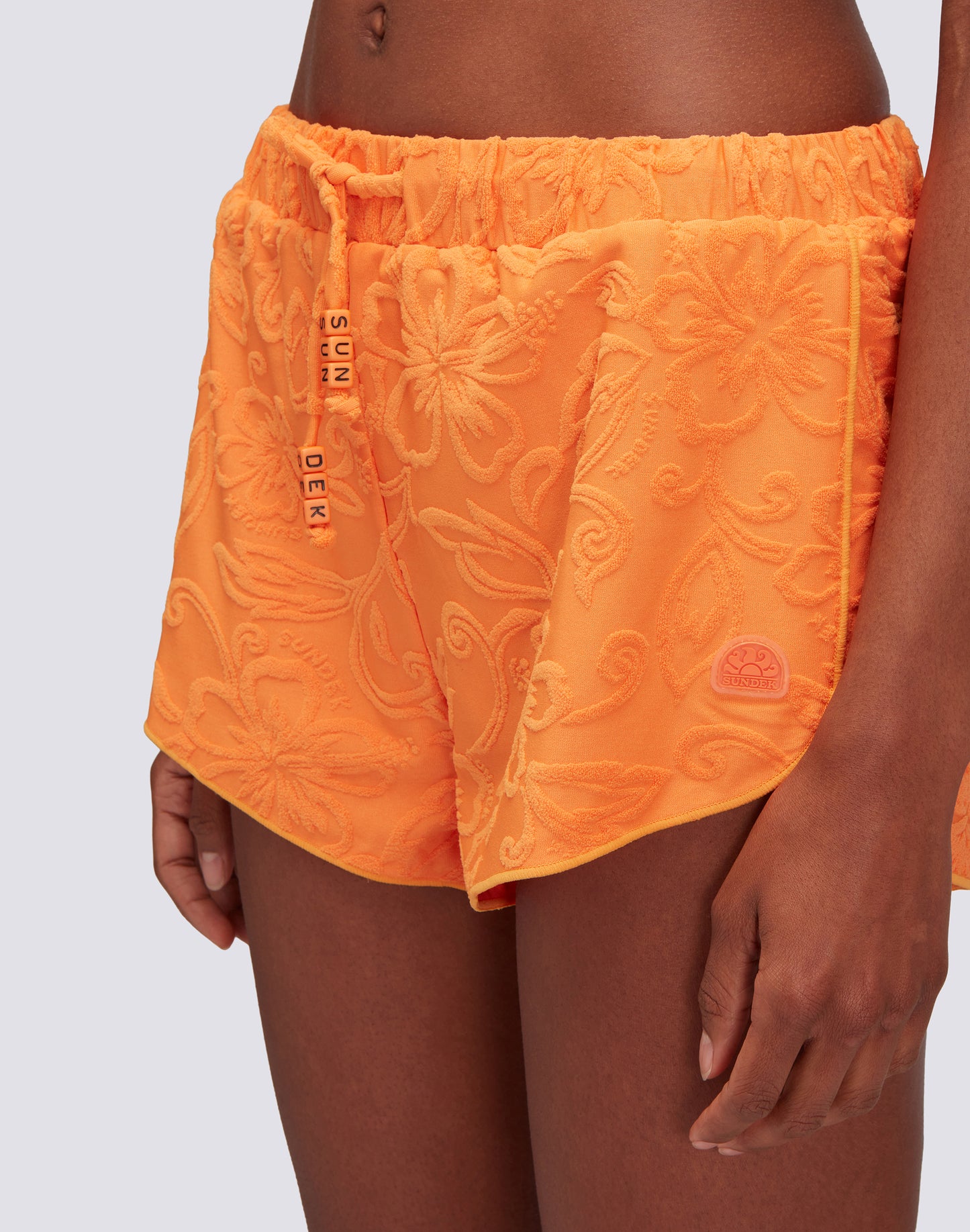 JACQUARD TERRY SHORTS WITH SK23 PATTERN