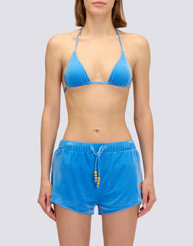 HAYWORTH - VELVET SHORTS SWIMSUIT