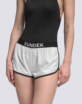 LULIN - COSTUME SHORT AVEC TAILLE ÉLASTIQUÉE 