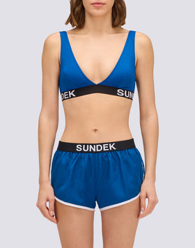 LULIN - WOMEN'S SHORT SWIMSUIT WITH ELASTIC WAIST