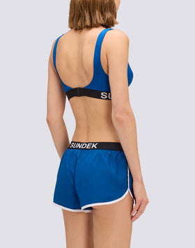 LULIN - WOMEN'S SHORT SWIMSUIT WITH ELASTIC WAIST