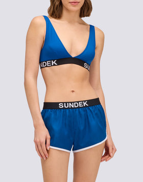 LULIN - WOMEN'S SHORT SWIMSUIT WITH ELASTIC WAIST