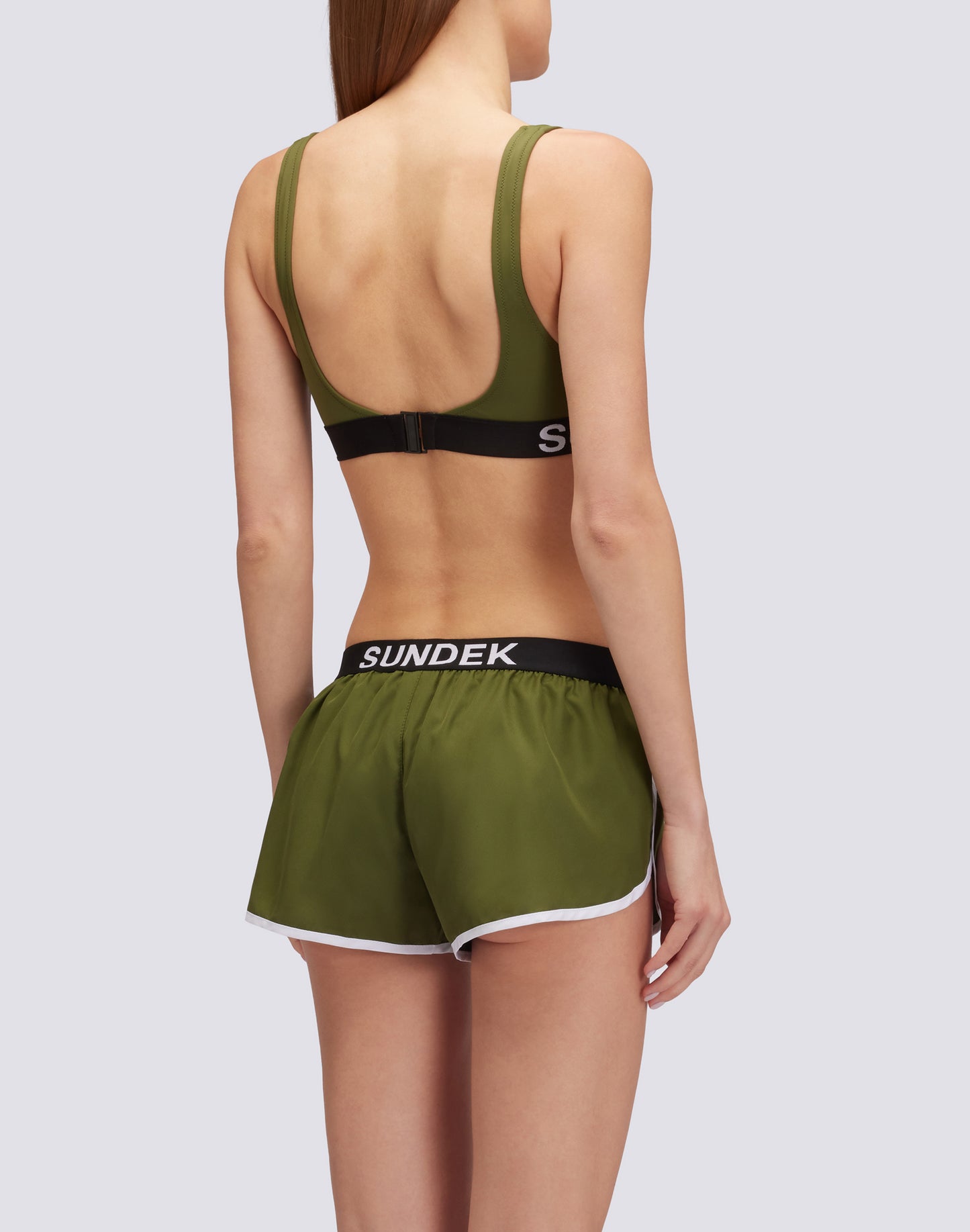 LULIN - SHORT SHORTS WITH ELASTICATED WAISTBAND