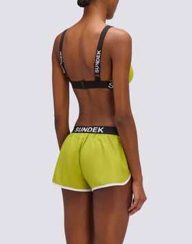 LULIN - COSTUME A PANTALONCINO CORTO DA DONNA CON VITA ELASTICATA