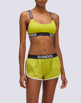 LULIN - COSTUME A PANTALONCINO CORTO DA DONNA CON VITA ELASTICATA