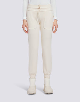 PANTALON DROIT AVEC BAS ÉLASTIQUÉ DEBRA