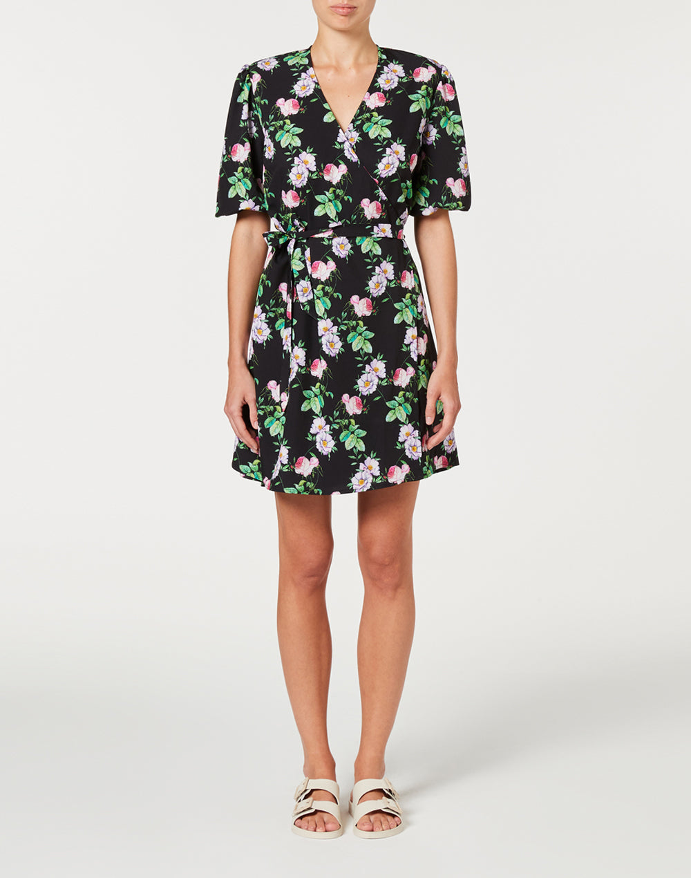 DRESS WITH FLORAL PRINT