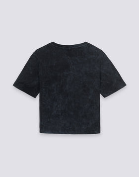 T-SHIRT CROP VINTAGE WASH POUR FEMME