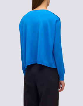WOMEN'S CREW NECK WOOL SWEATER