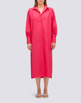 VESTIDO DE POPELÍN