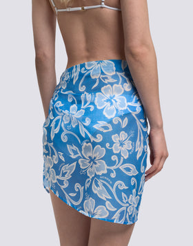 COTTON VOILE SARONG WITH SK23 PRINT