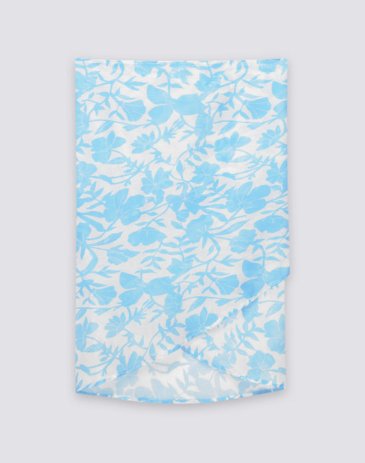 PATCHY FLOWERS PRINT SARONG