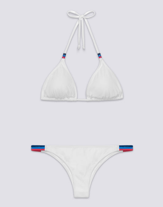 HAUT TRIANGLE JENNIFER ET BAS ARC-EN-CIEL FIXE