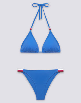 JENNIFER TRIANGLE TOP AND FIXED RAINBOW BOTTOM