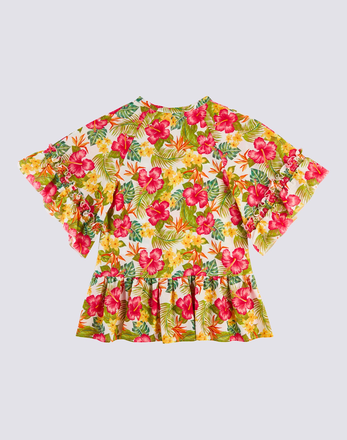 MINI CAFTAN IMPRIMÉ TROPICANA