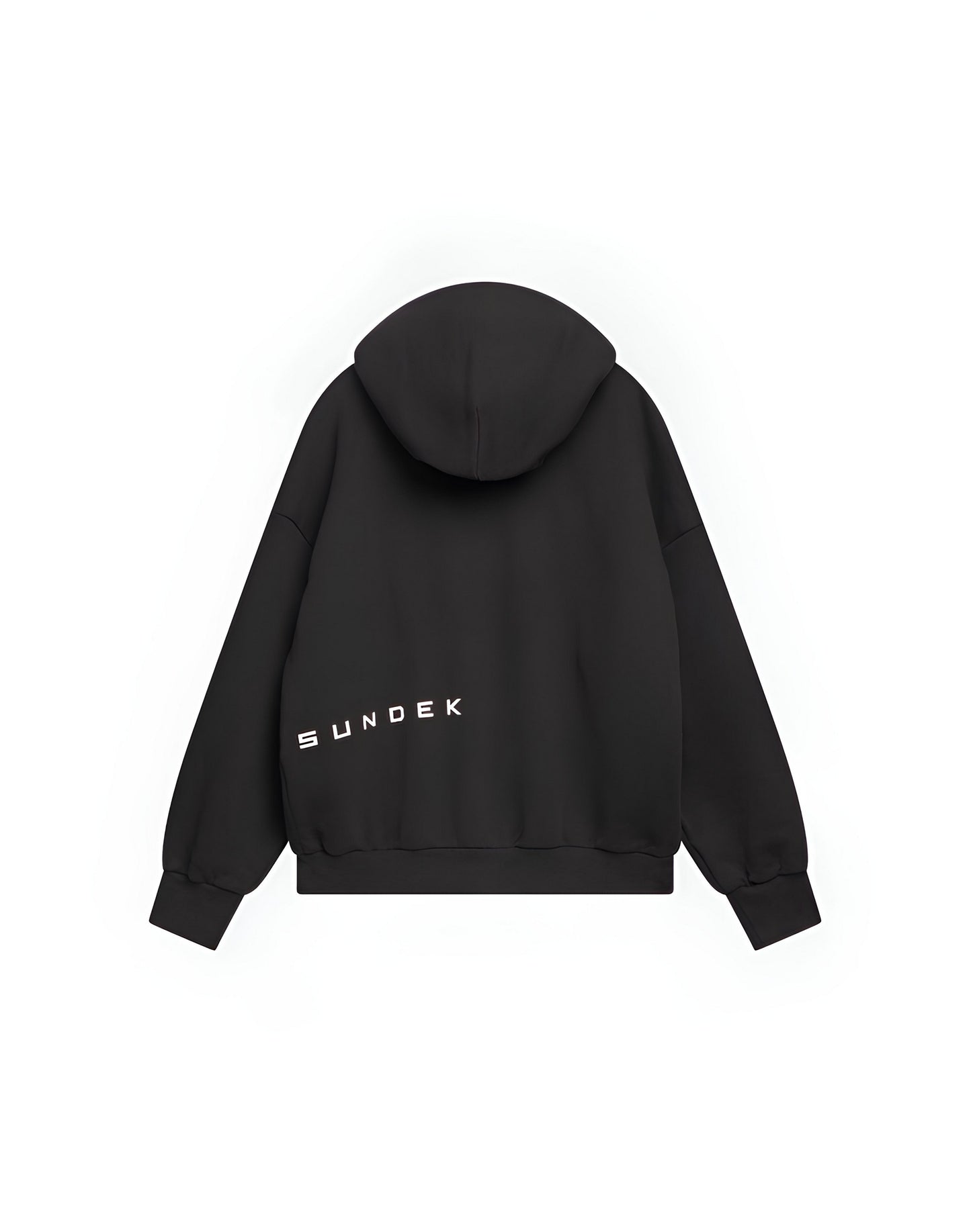 BRUSHED HOODED SWEATSHIRT WITH LOGO