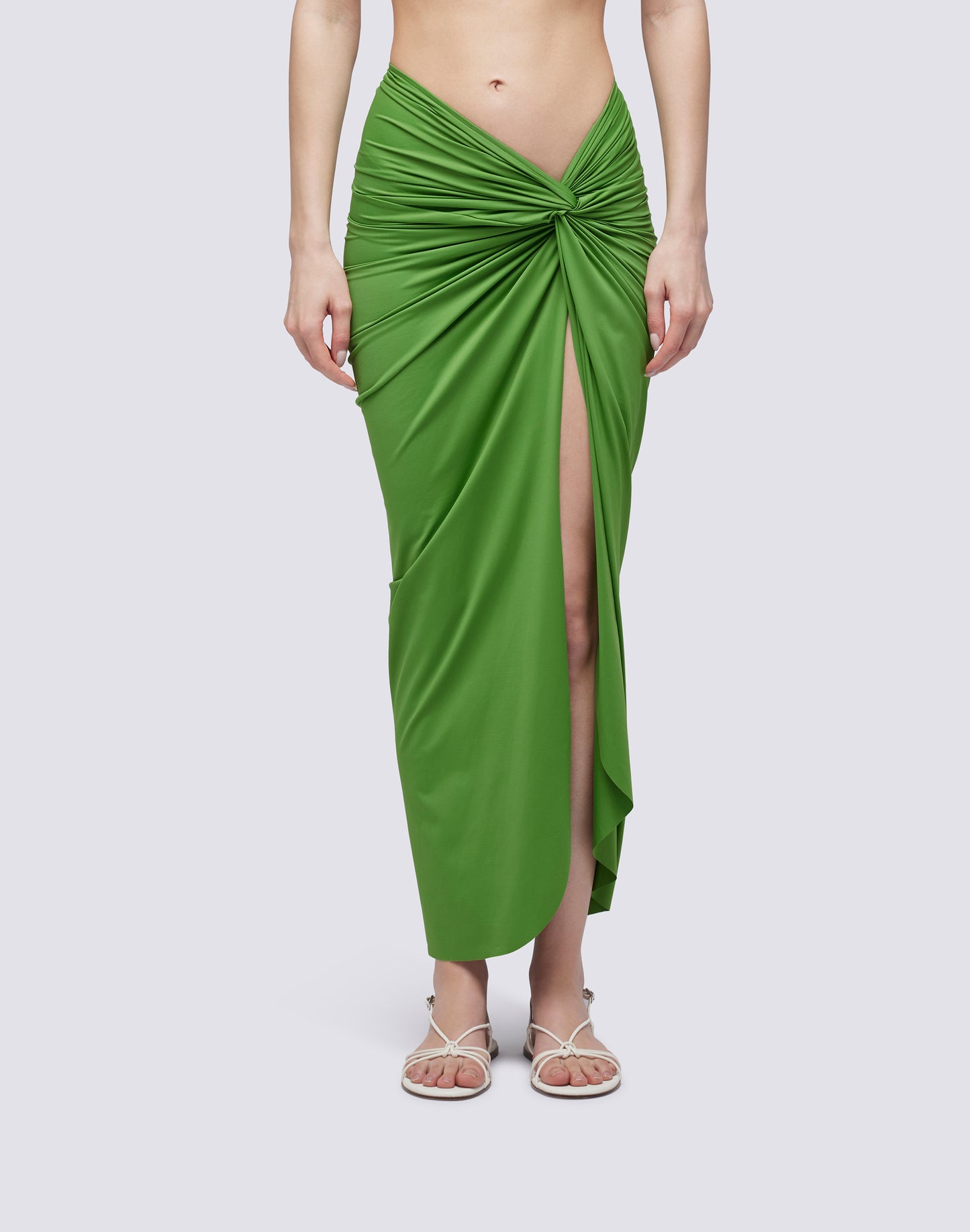 PAREO SKIRT IN WRINKLED EFFECT SARONG