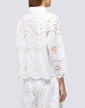 CAMICIA DA DONNA IN SANGALLO